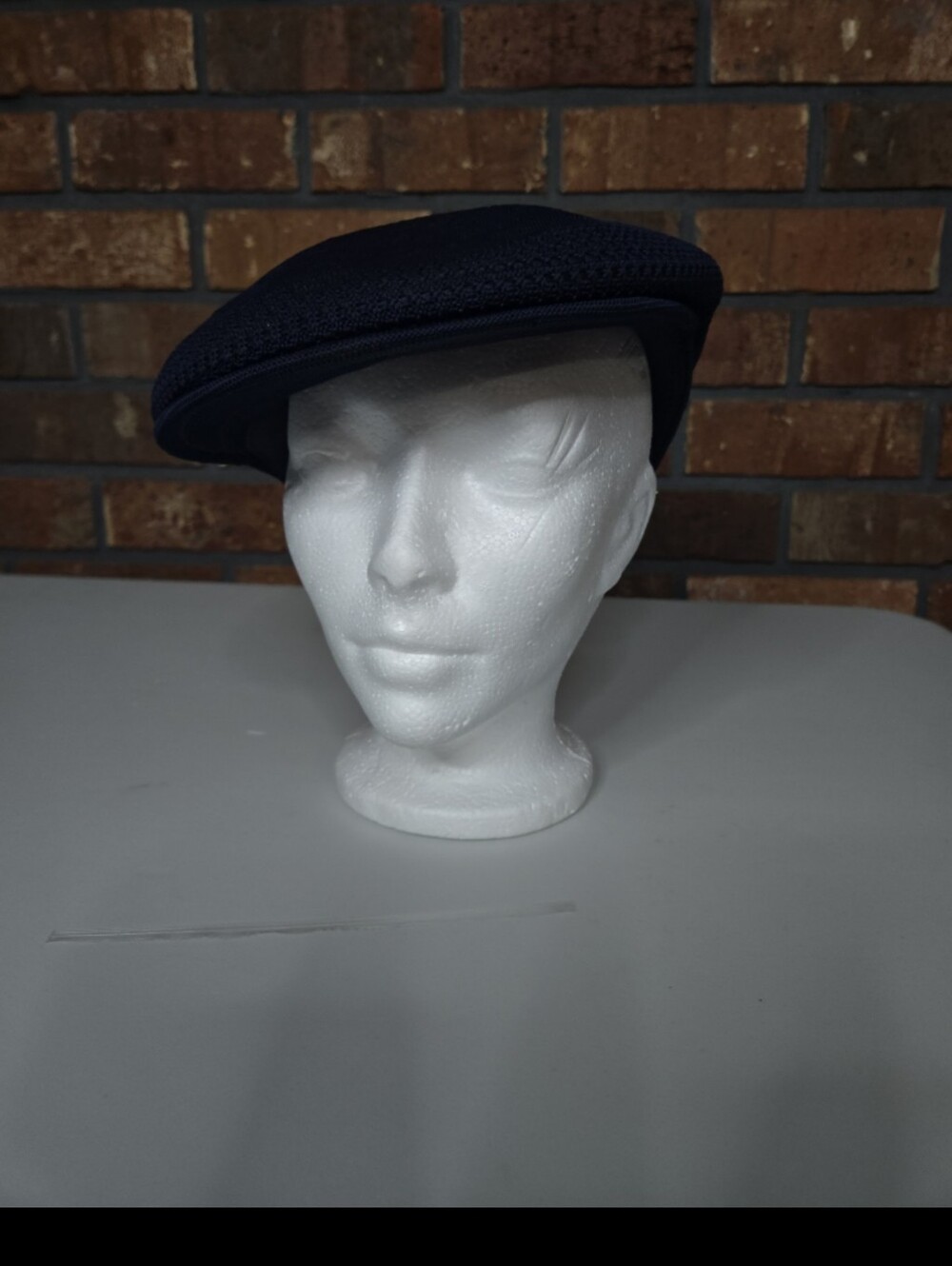 Vintage Kangol Ventair Men's Blue Flat Cap Size XL Navy Dark Blue dark Hat Cap